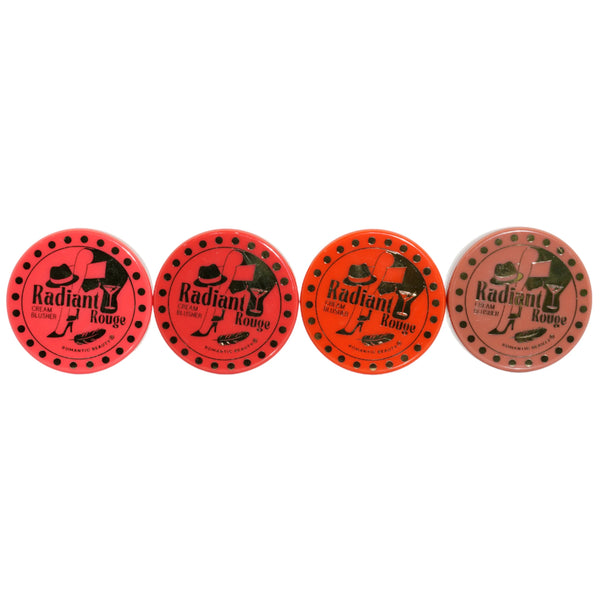 Romantic Beauty Radiant Rouge Cream Blusher - Wholesale Display 24 Units (BLCM-9401)