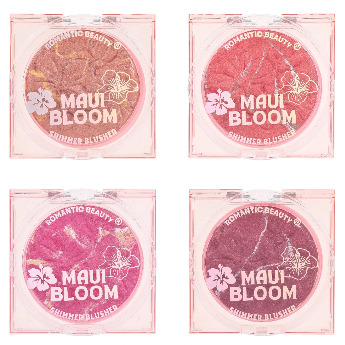 Maui Bloom Shimmer Blusher - Romantic Beauty | Wholesale Makeup