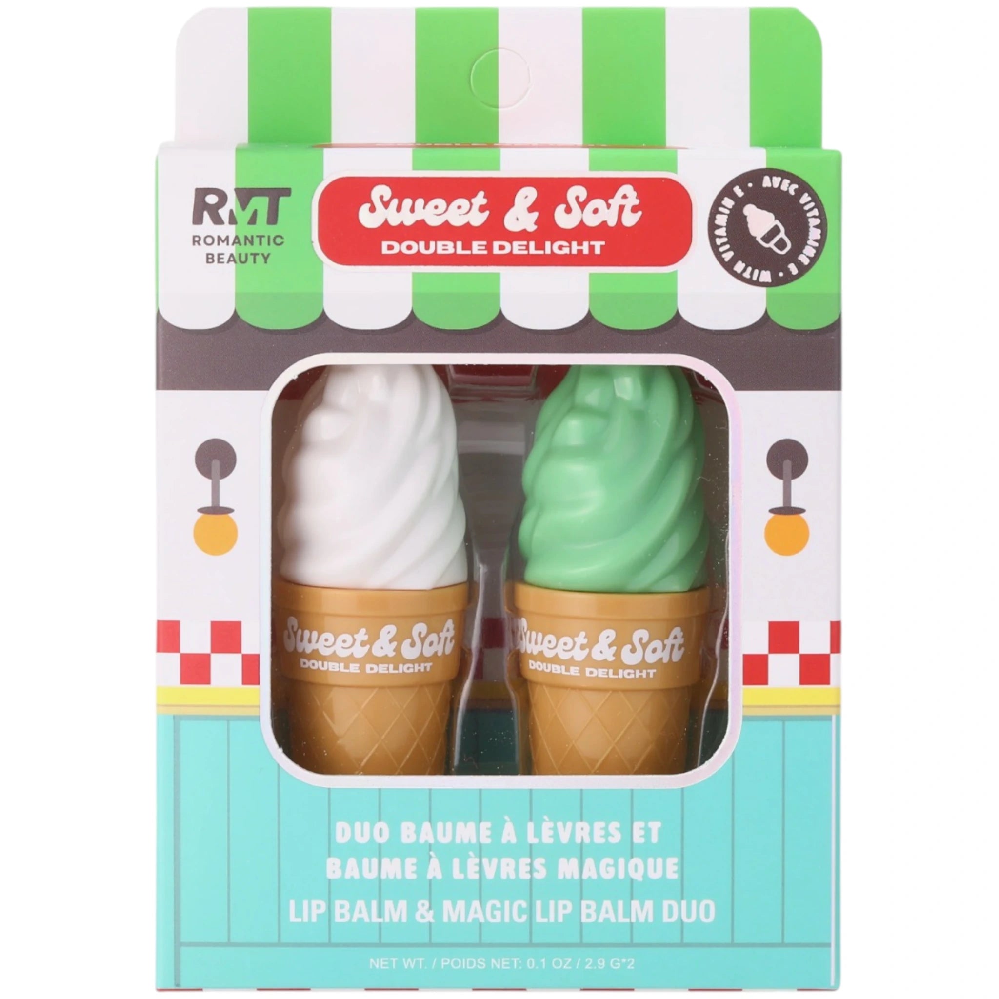 Lip Balm & Magic Lip Balm Duo Romantic Beauty | Wholesale Makeup