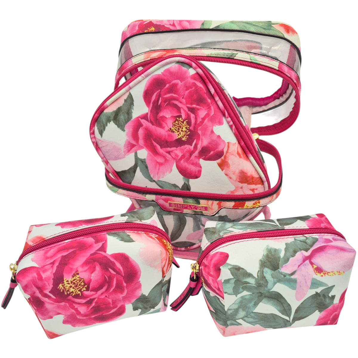 Print Makeup Bag - Floral Simply Bella | Wholesale Makeup