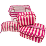 Print Makeup Bag - Fucshia Simply Bella | Wholesale Makeup