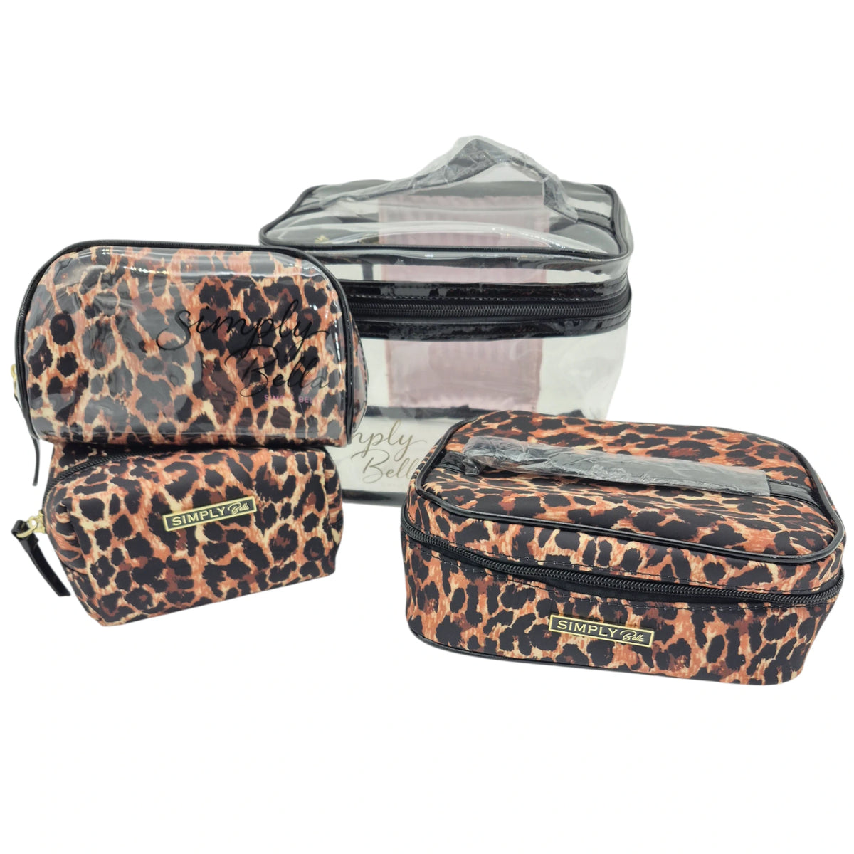 Print Makeup Bag - Leopard Simply Bella | Wholesale Makeup