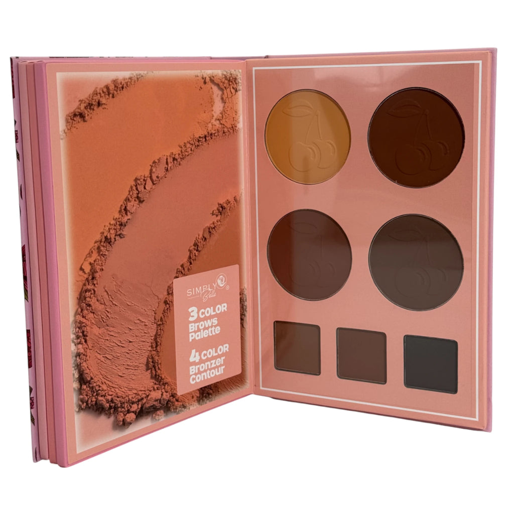 Cherrylicious Book Palette - Simply Bella | Wholesale Makeup