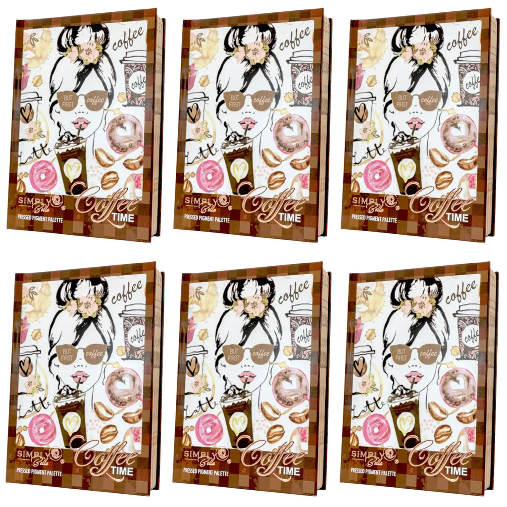 Coffee Time Pressed Pigment Palette Simply Bella | Wholesale Makeup