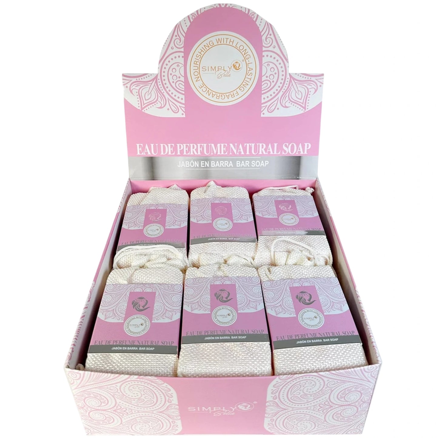 Eau Perfume Natural Soap -Simply Bella | Wholesale Makeup