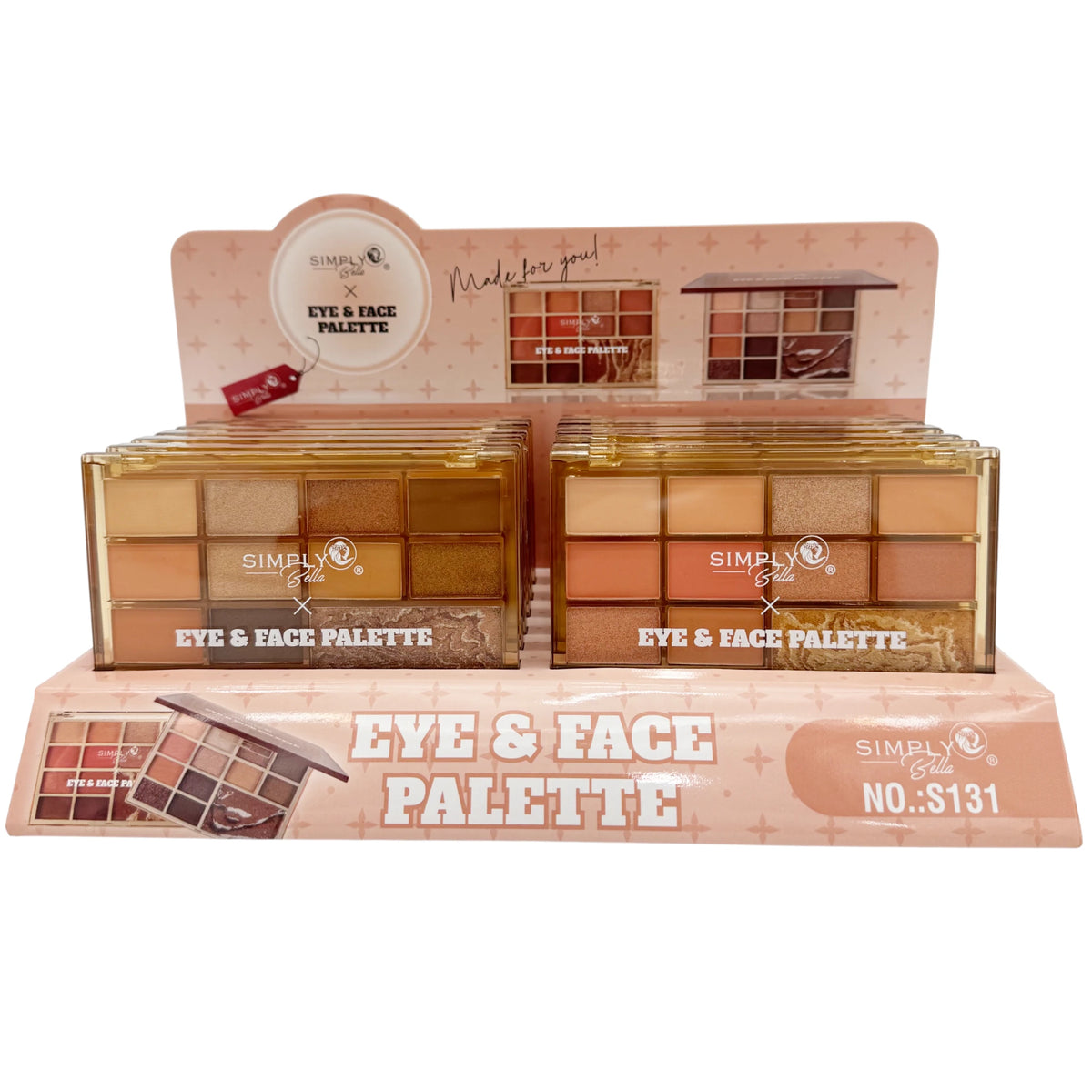 Eye & Face Palette - Simply Bella | Wholesale Makeup