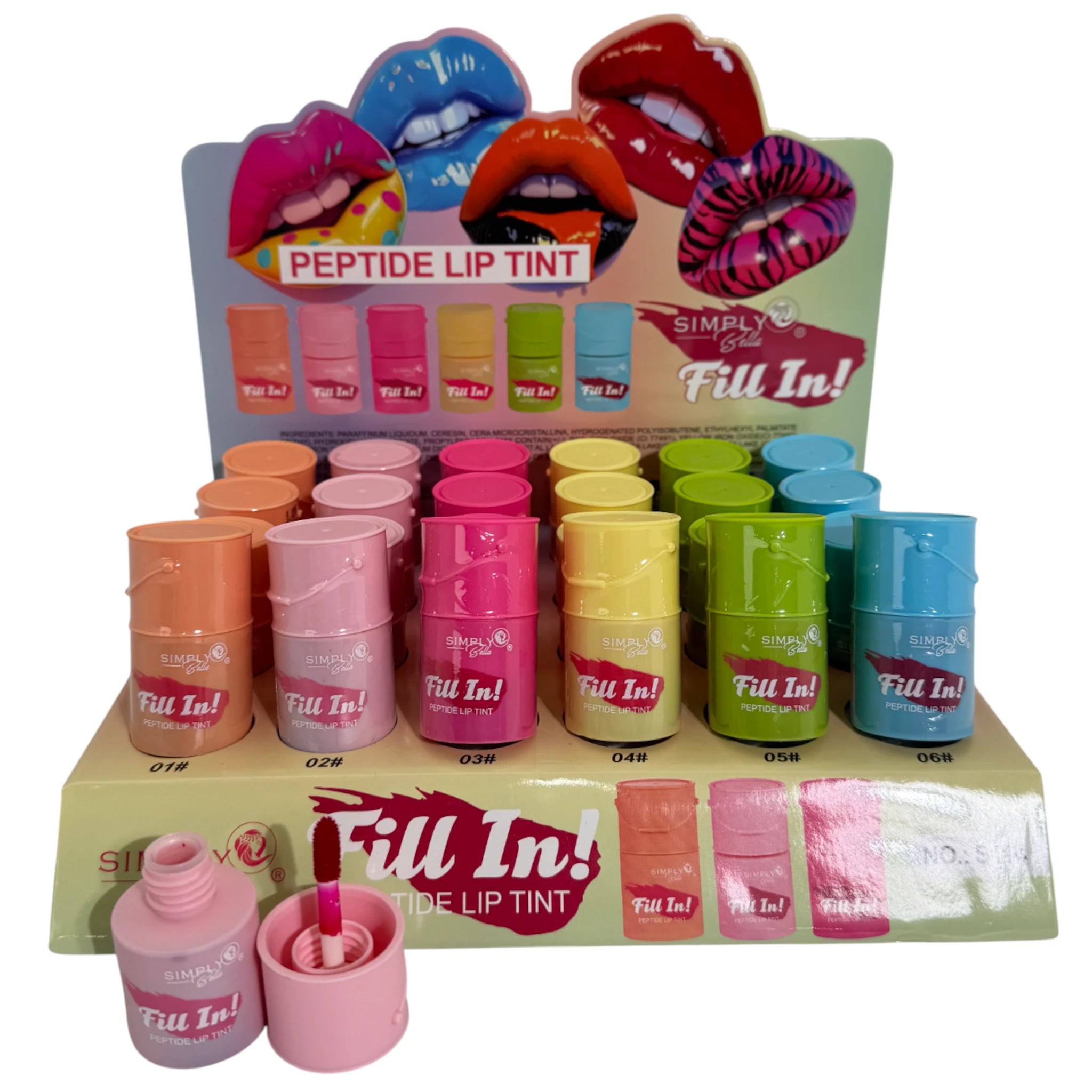 Fill In! Peptide Lip Tint - Simply Bella | Wholesale Makeup