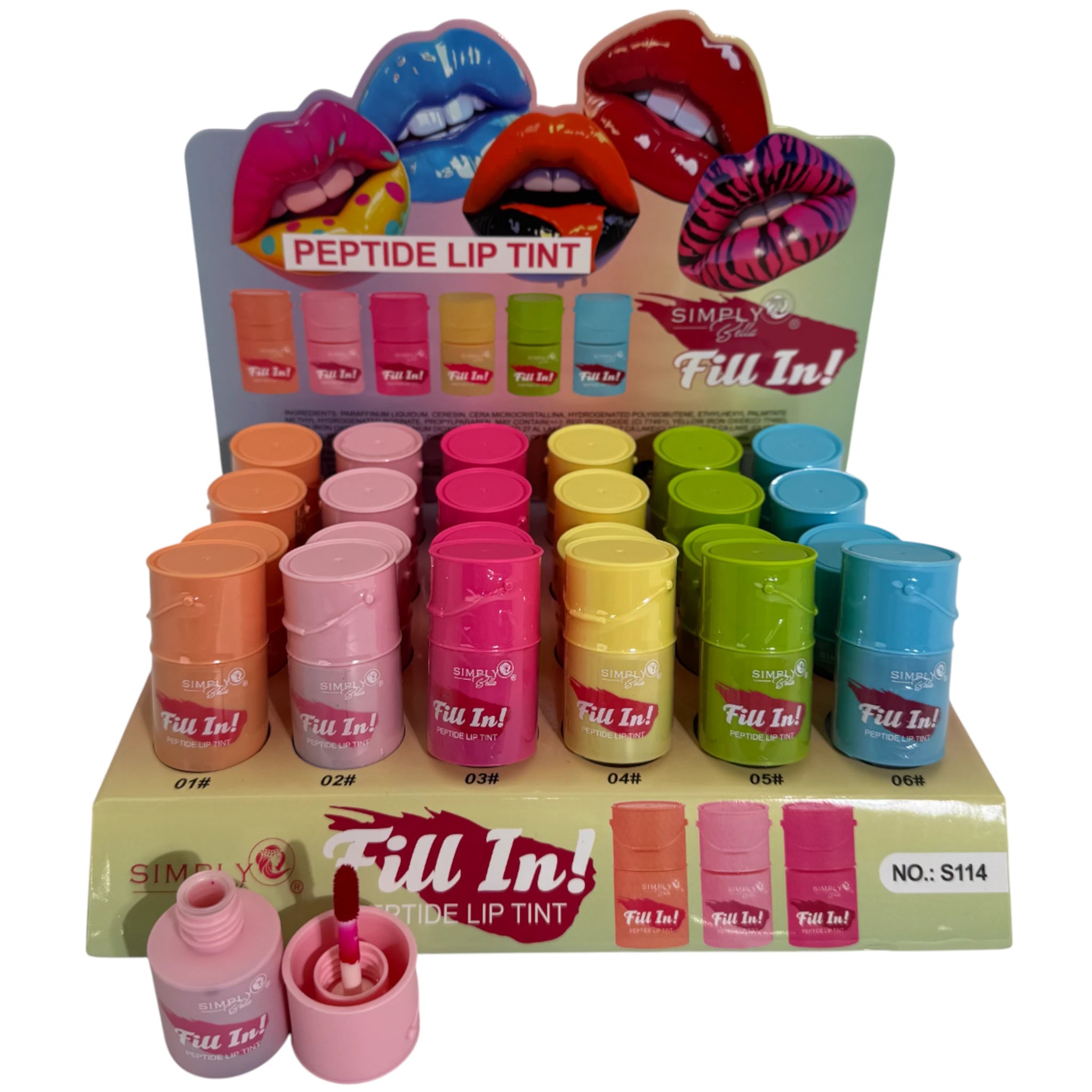 Fill In! Peptide Lip Tint - Simply Bella | Wholesale Makeup