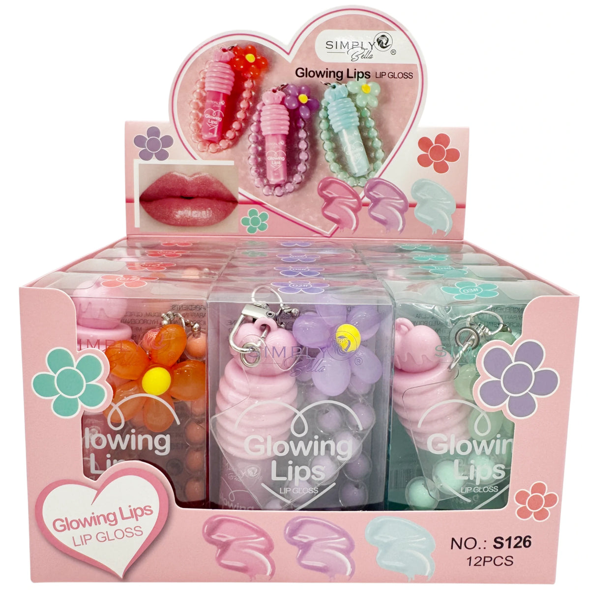 Glowing Lips - Lip Gloss - Simply Bella | Wholesale Makeup