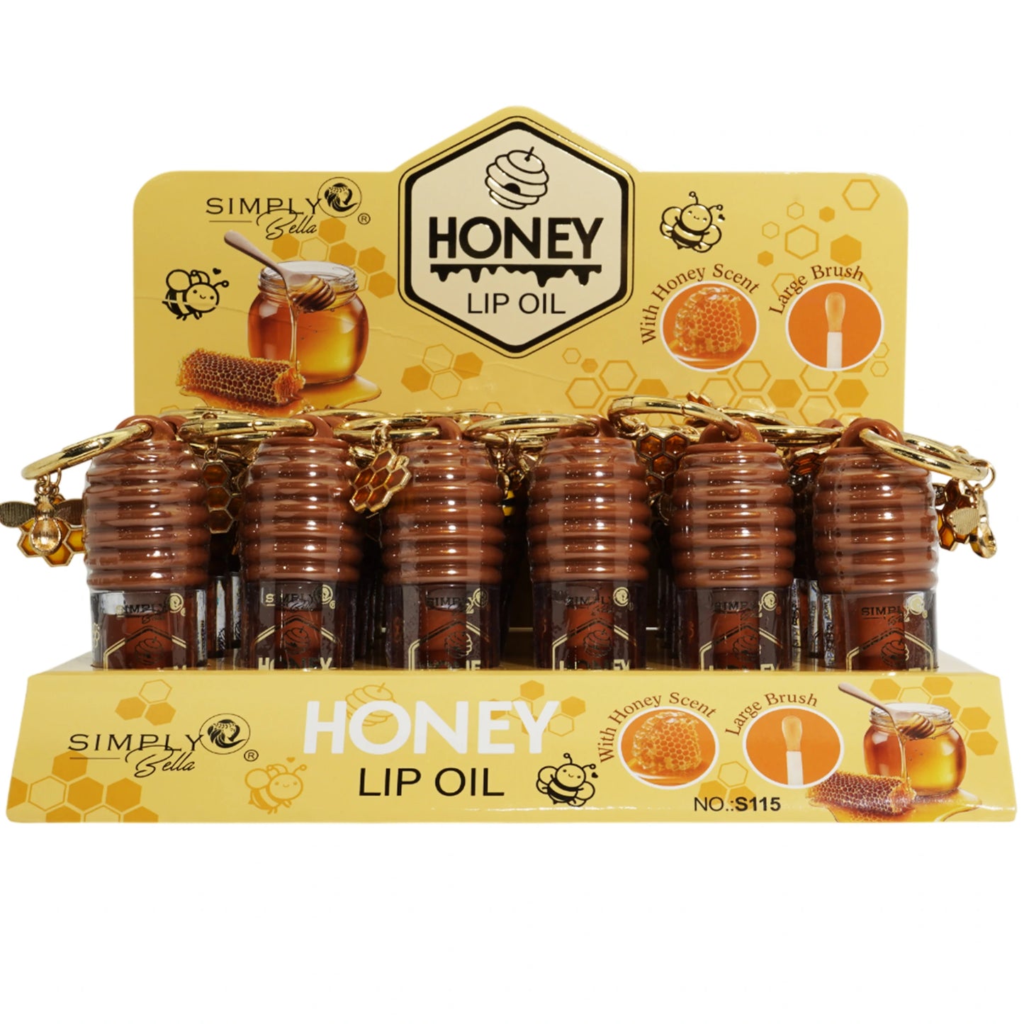 Honey Lip Oil - Simply Bella | Wholesale Makeup