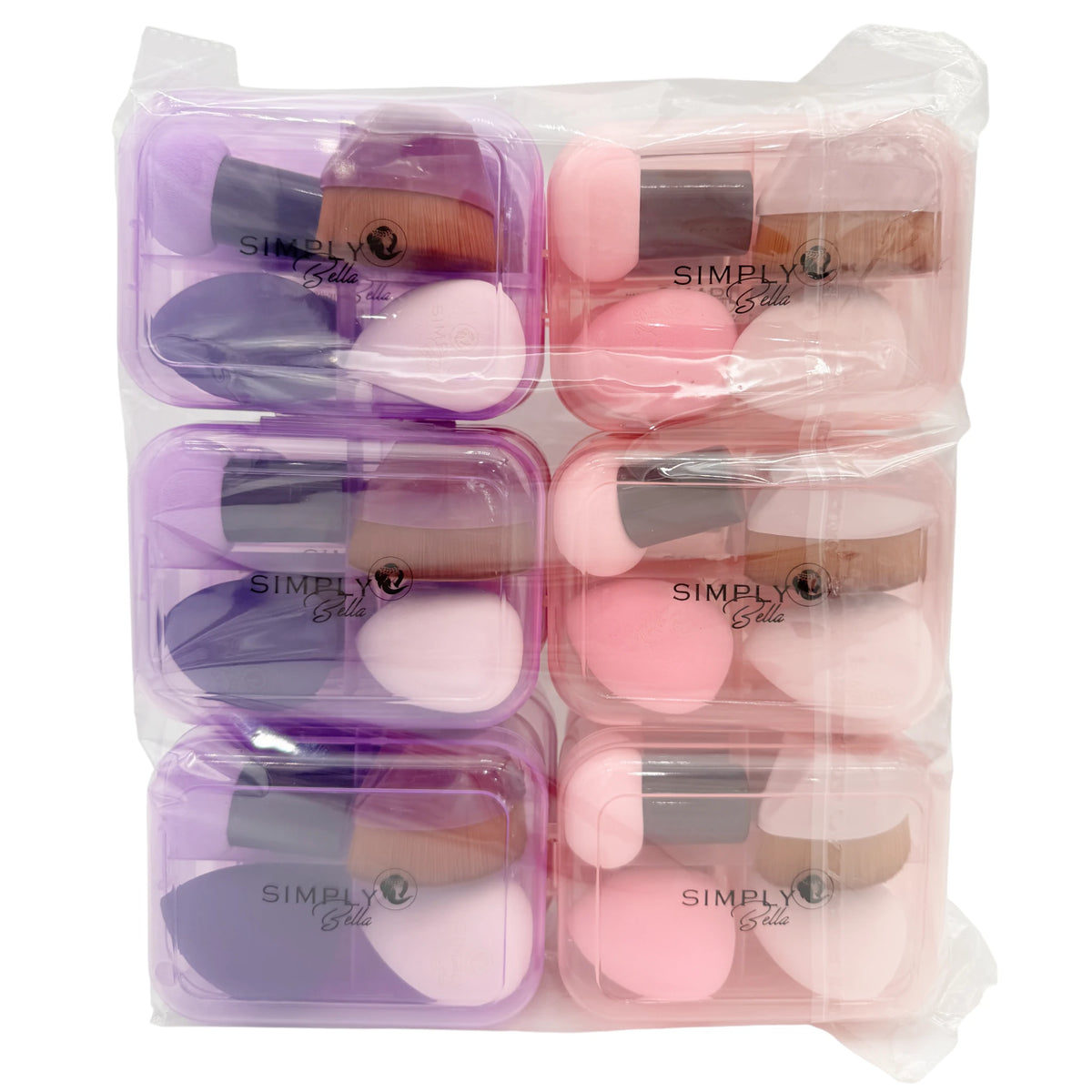 Sponge And Kabuki Brush - Simply Bella | Wholesale Makeup