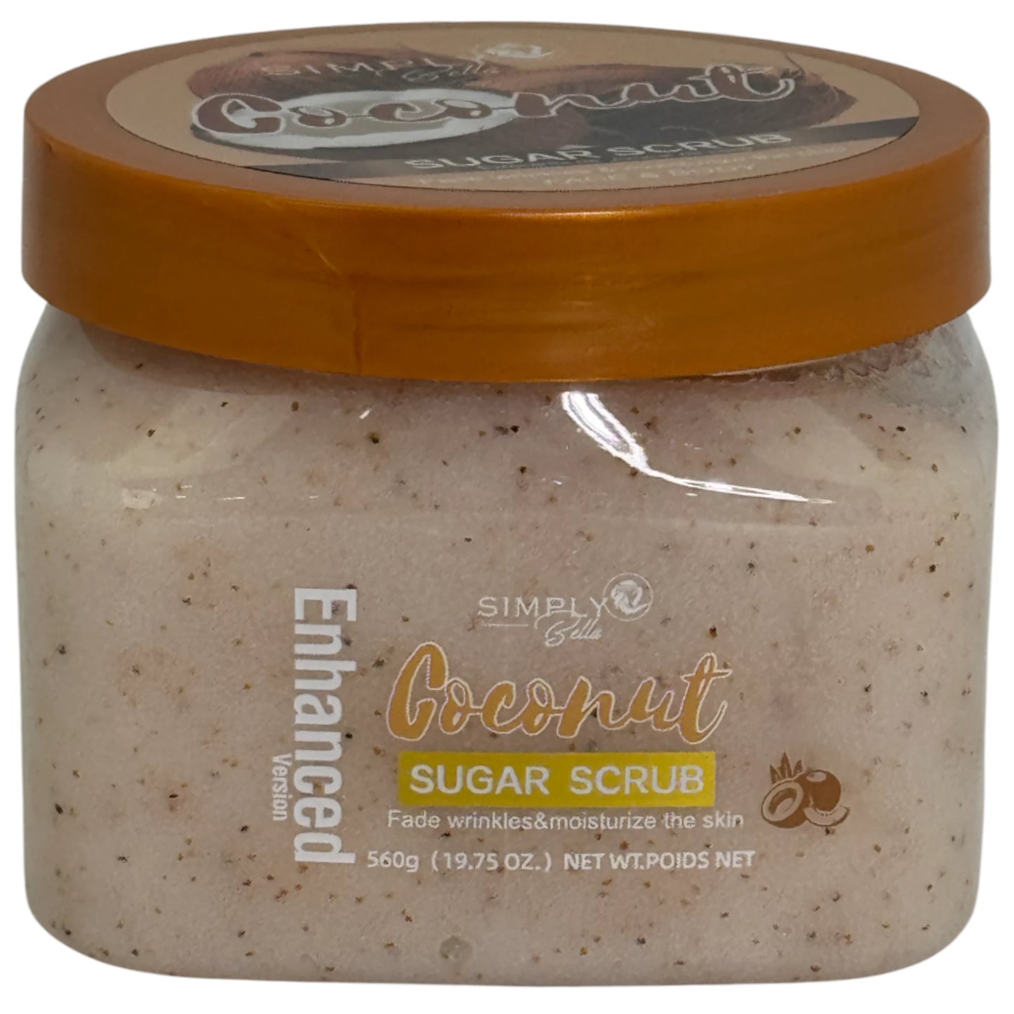 Sugar Scrub Coconut - Simply Bella | Wholesale Makeup