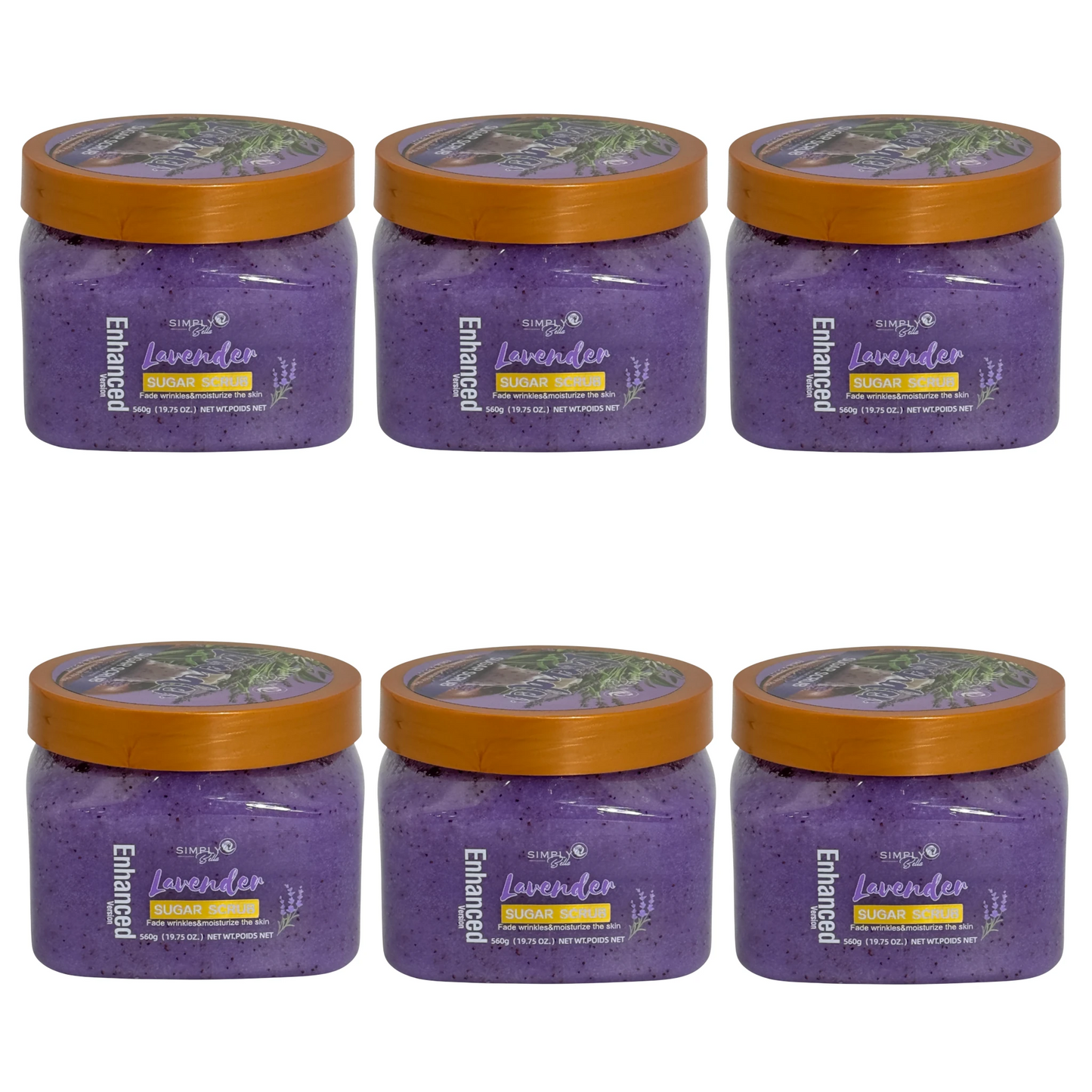 Sugar Scrub Lavender - Simply Bella | Wholesale Makeup