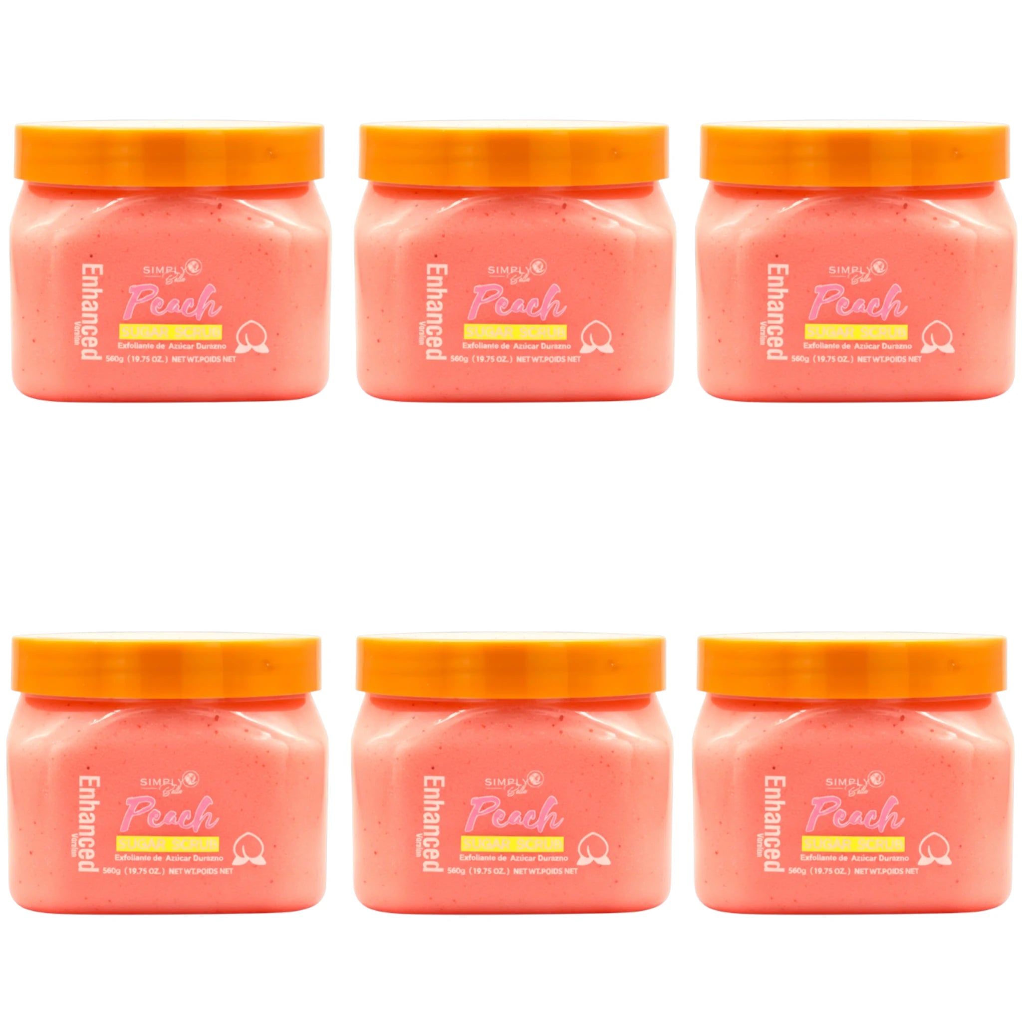 Sugar Scrub Peach - Simply Bella | Wholesale Makeup
