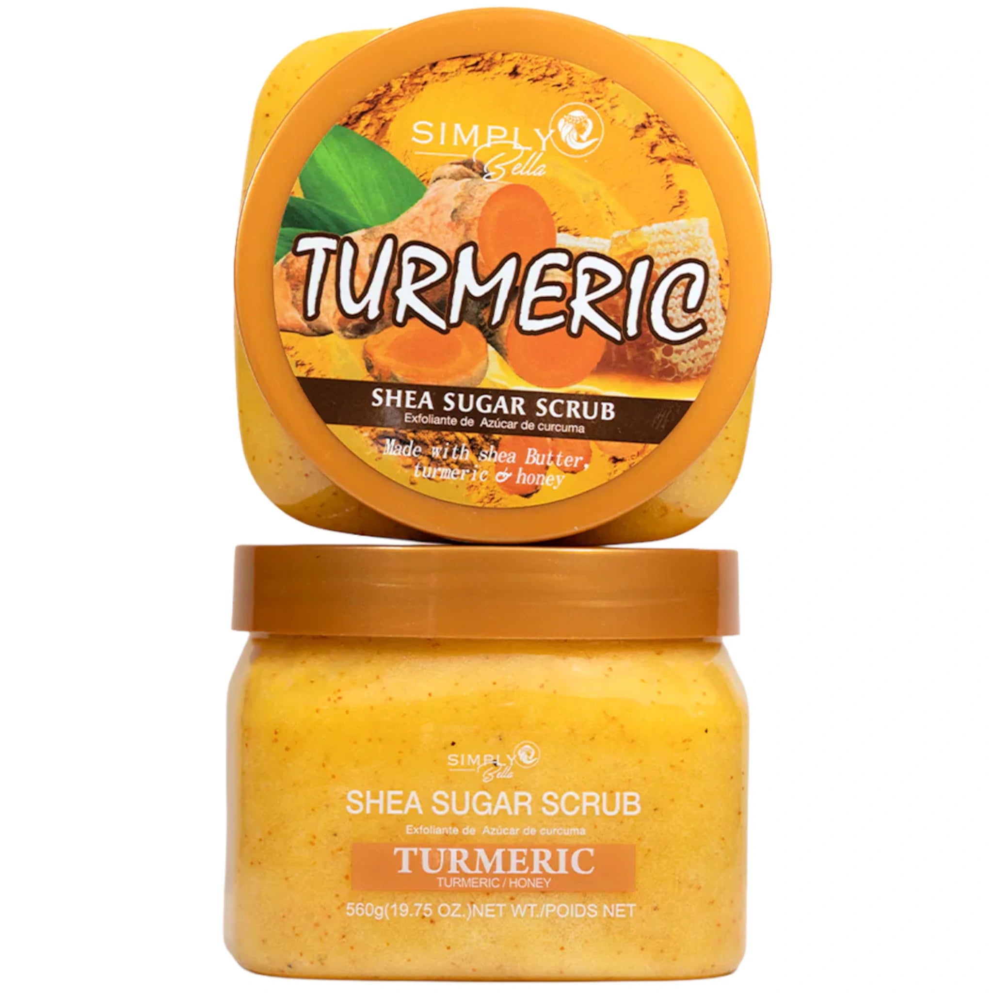 Sugar Scrub Turmeric - Simply Bella | Wholesale Makeup