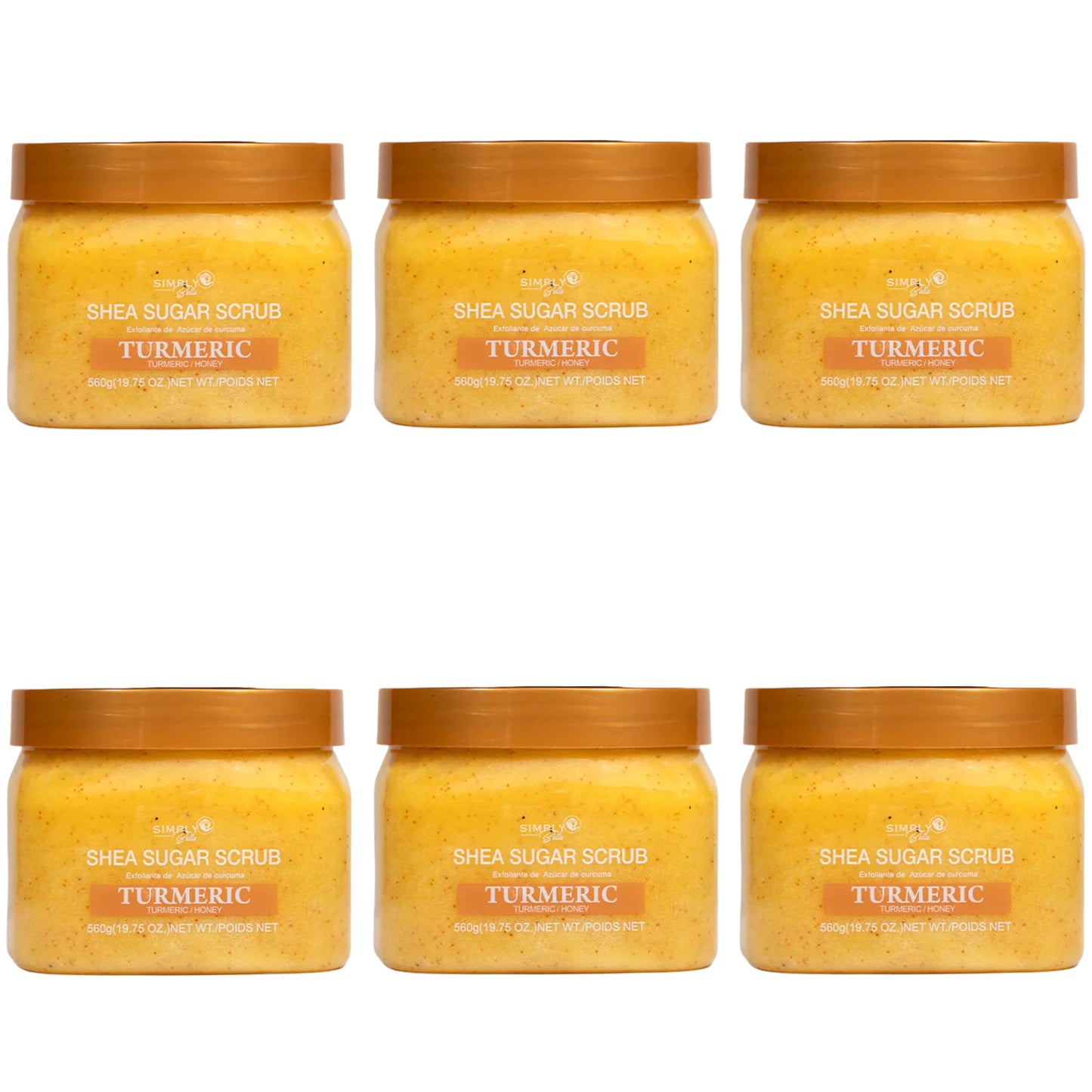 Sugar Scrub Turmeric - Simply Bella | Wholesale Makeup