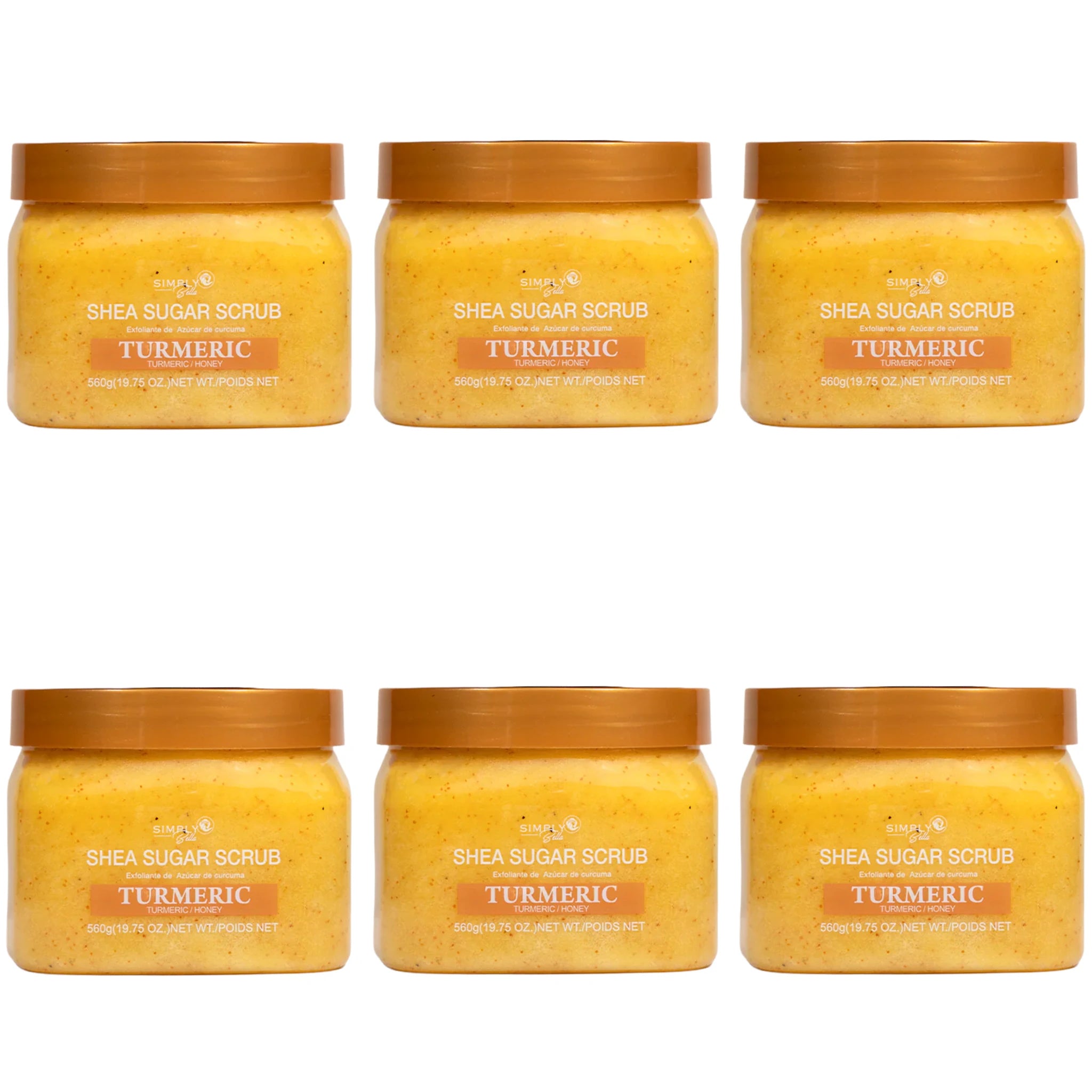 Sugar Scrub Turmeric - Simply Bella | Wholesale Makeup
