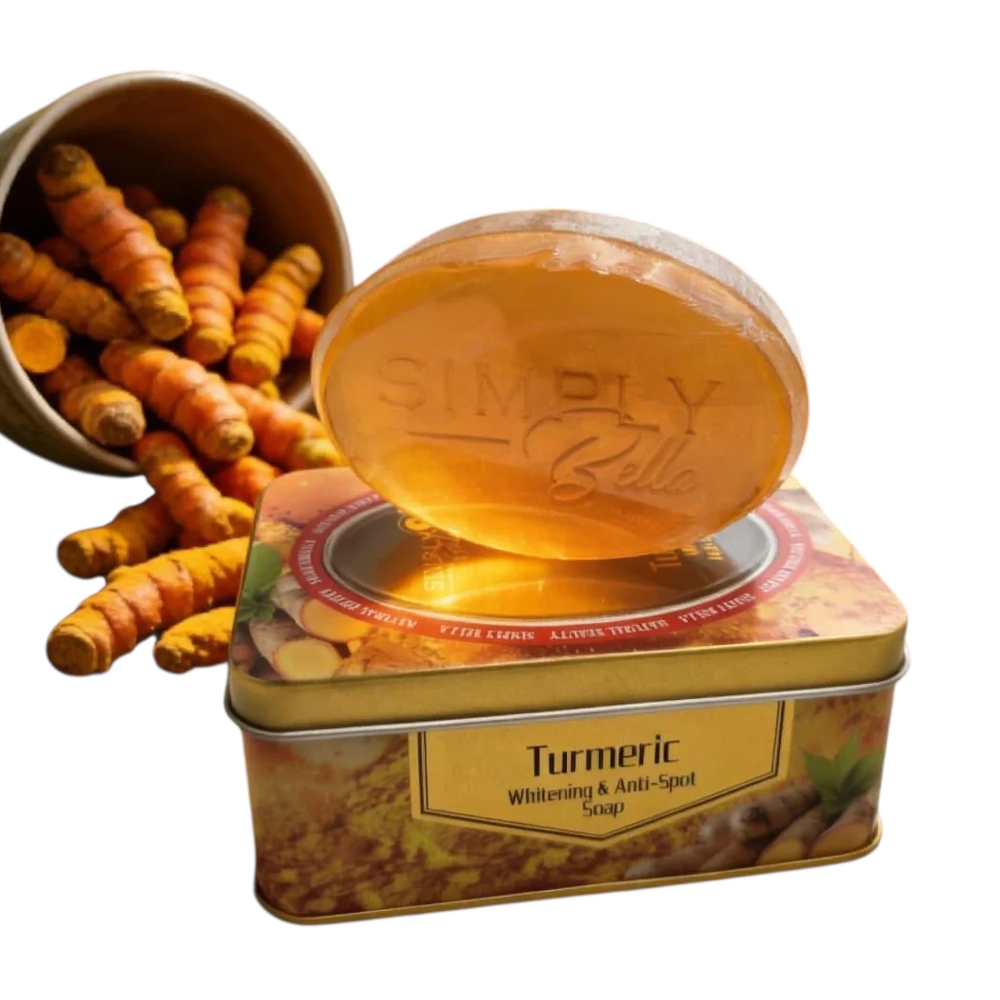 Turmeric Whitening & Anti-Spot Soap Simply Bella | Wholesale Makeup