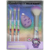 5-Pc Brush Set Purple - The Creme Shop | Wholesale Makeup
