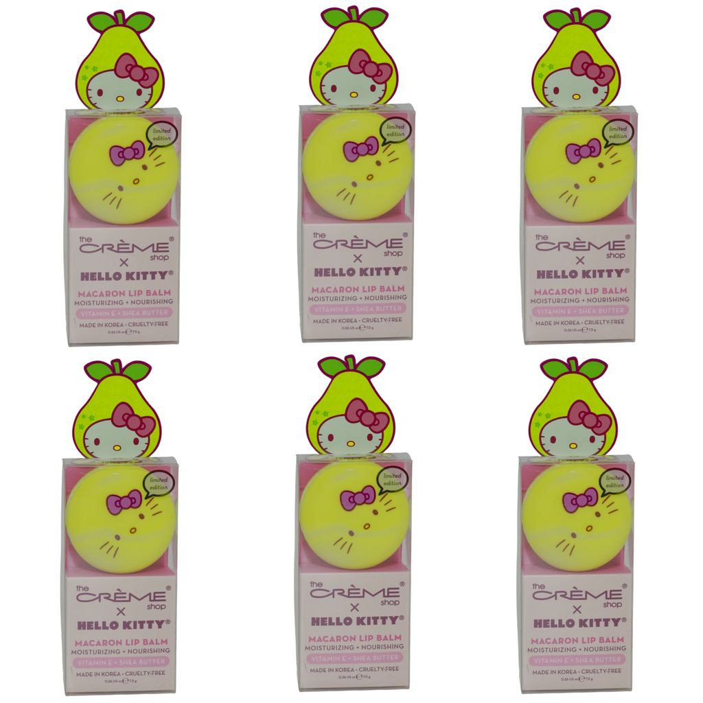 Macaron Lip Balm Pear -The Creme Shop | Wholesale Makeup