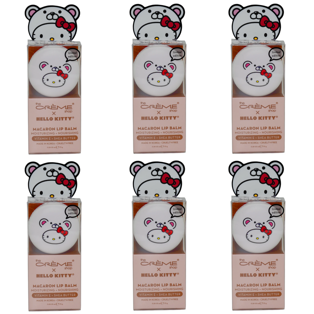 Macaron Lip Balm White Chocolate The Creme Shop | Wholesale Makeup