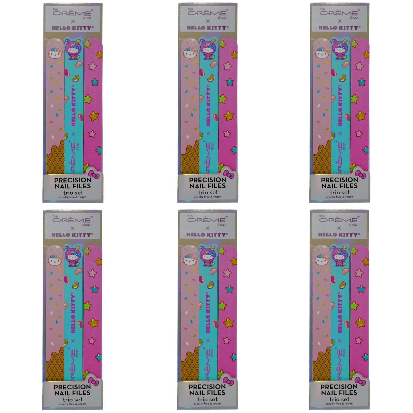 Sprinkles 3-Pc Nail File Set - The Creme Shop | Wholesale Makeup