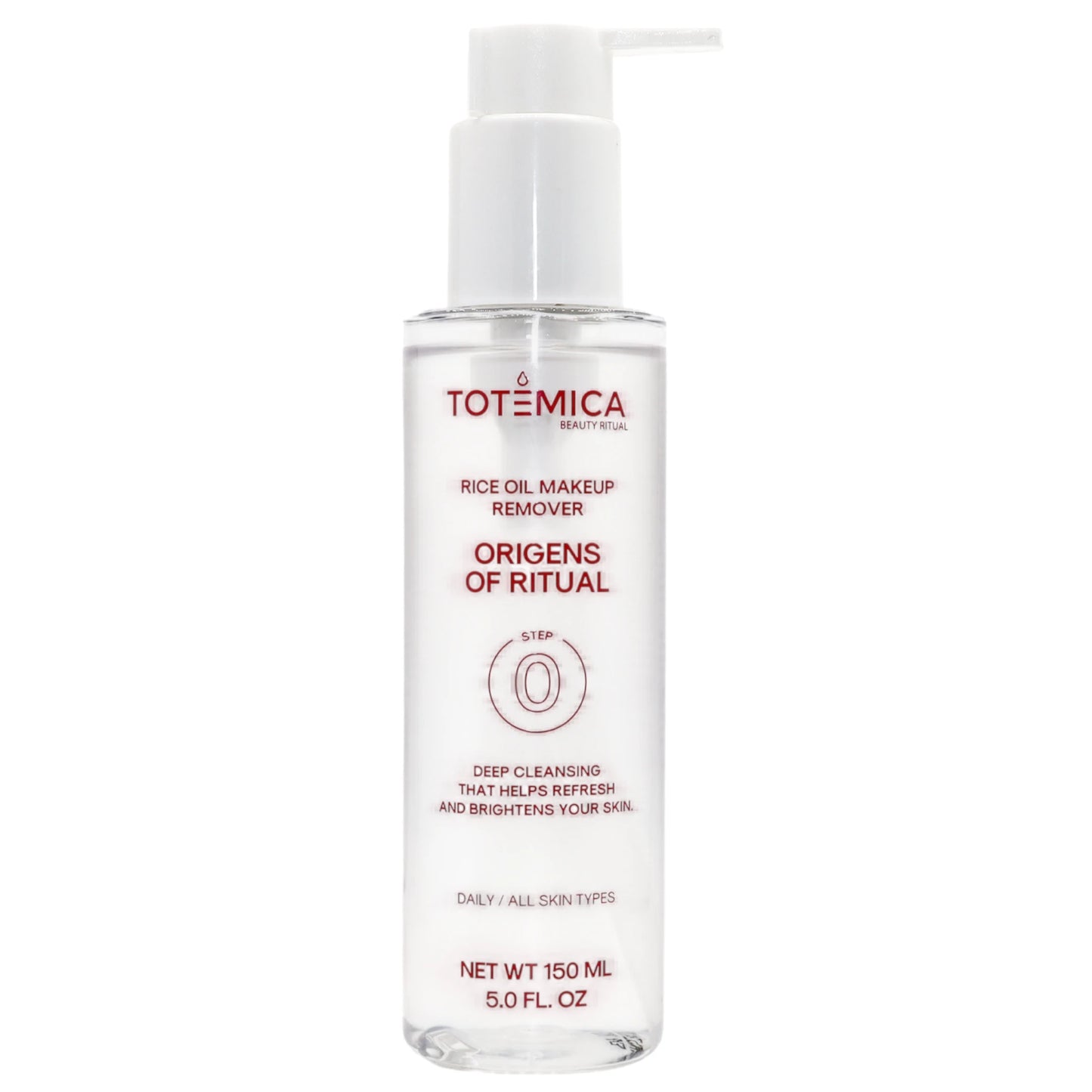 Rice Oil Makeup Remover 1 Unit Totemica | Wholesale Makeup