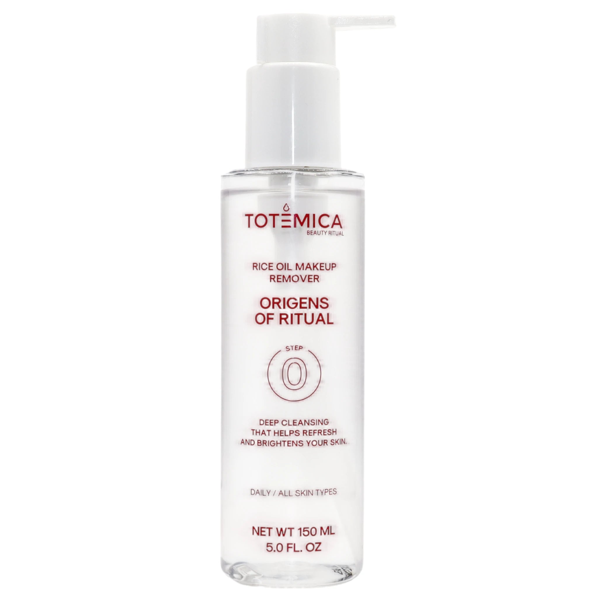 Rice Oil Makeup Remover 1 Unit Totemica | Wholesale Makeup