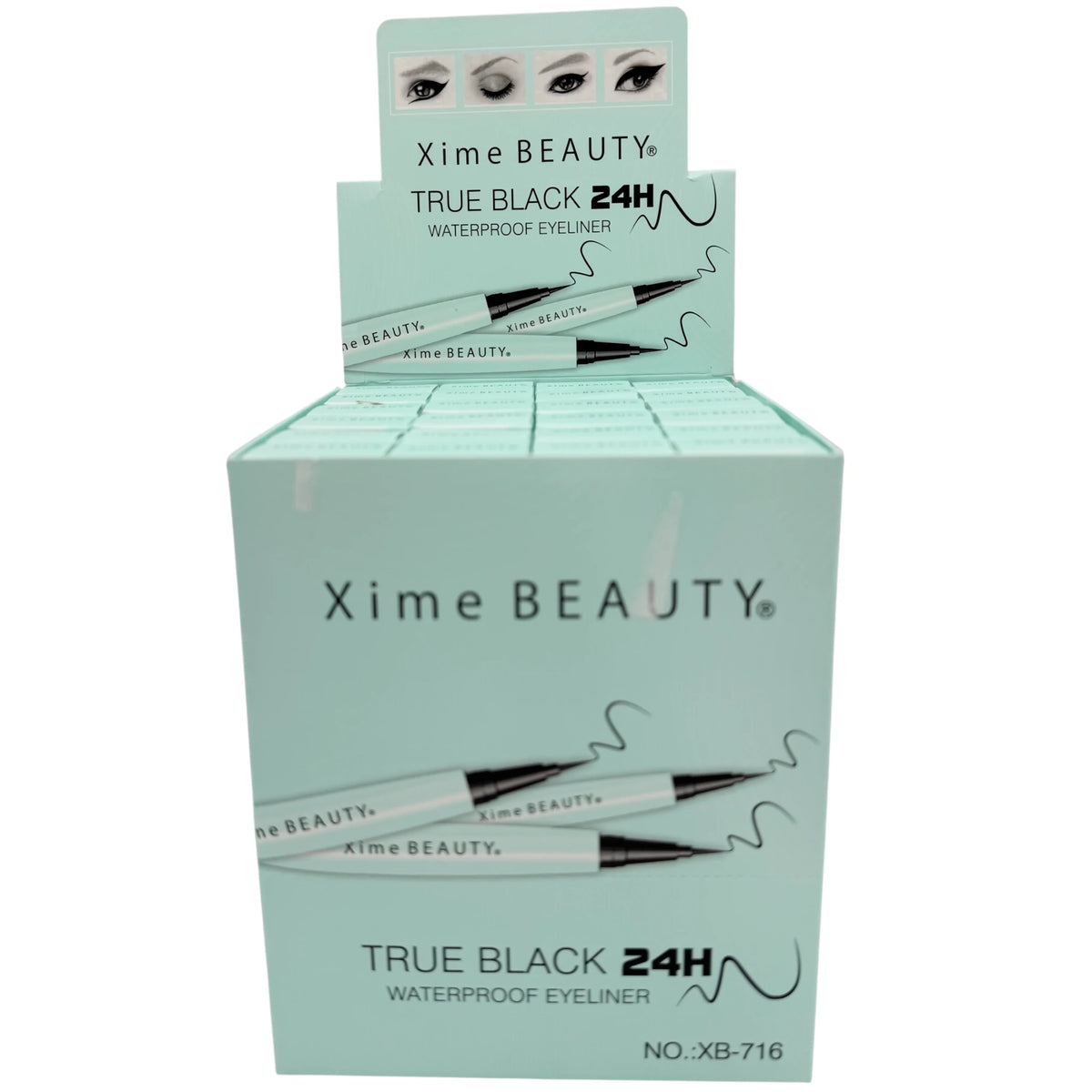 True Black Waterproof Eyeliner - Xime Beauty | Wholesale Makeup