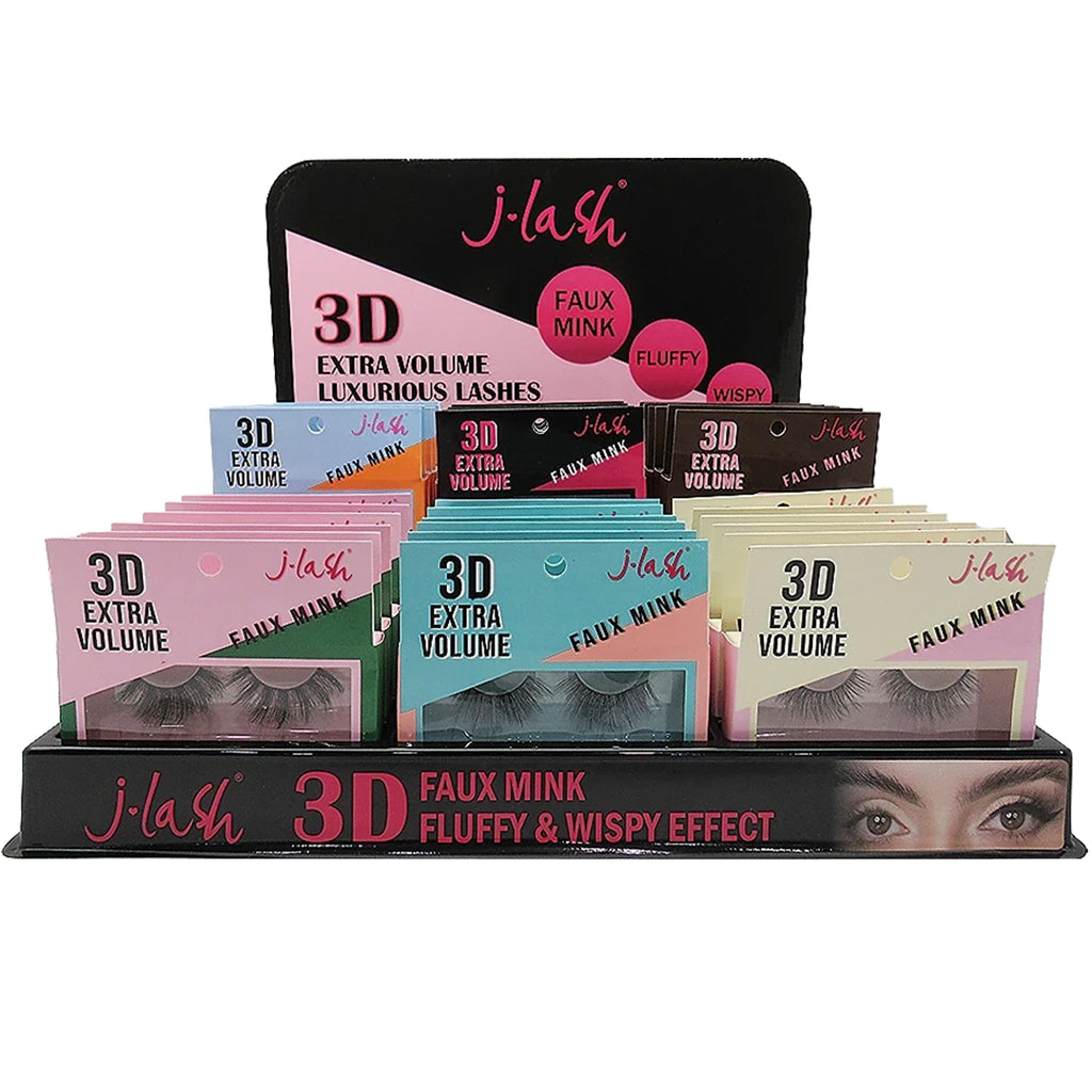 3D Extra Volume Luxurious Lashes - J.Lash | Wholesale Makeup