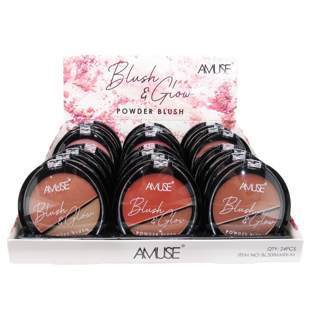 Blush & Glow Powder - Amuse  | Wholesale Makeup