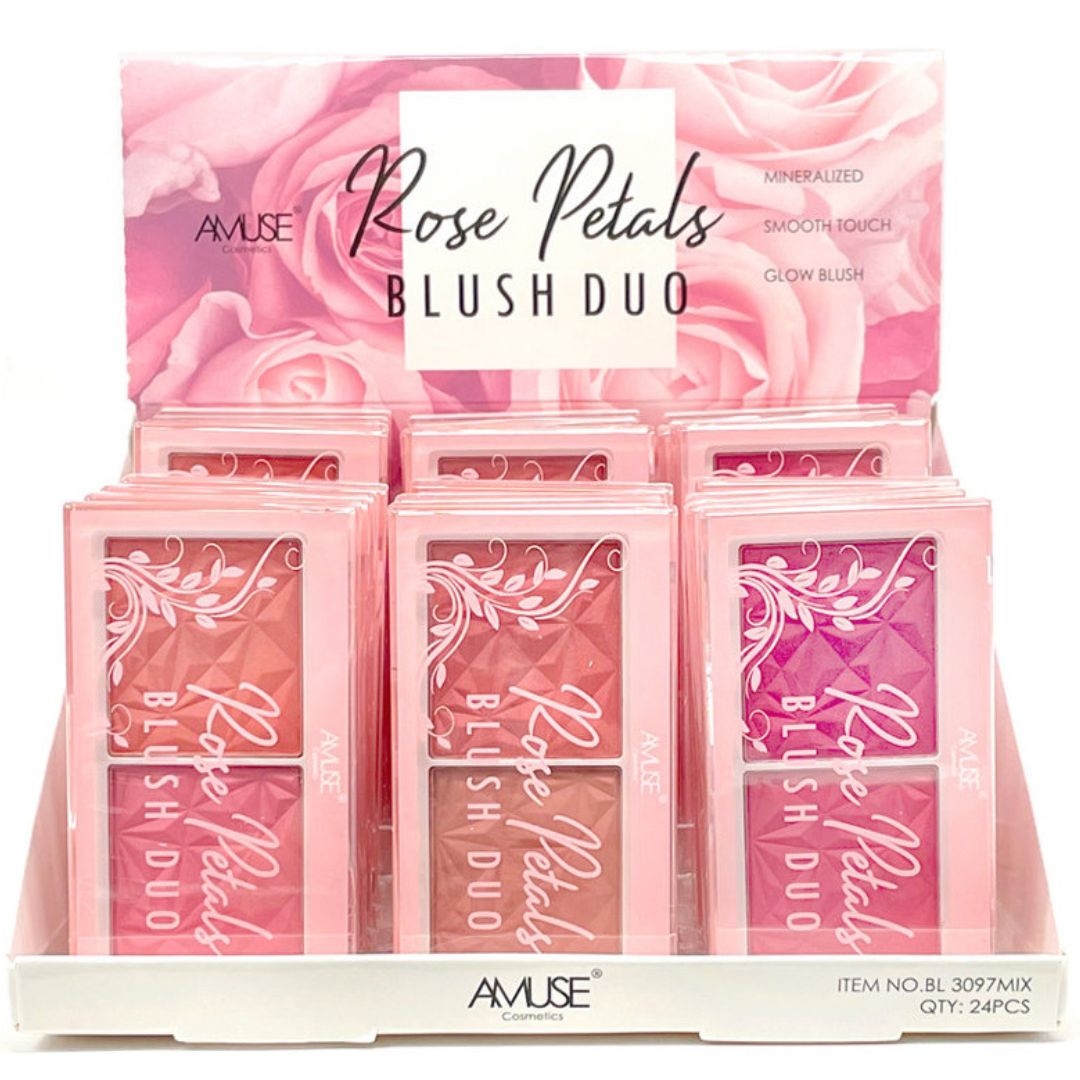 Rose Petals Blush Duo - Amuse | Wholesale Makeup