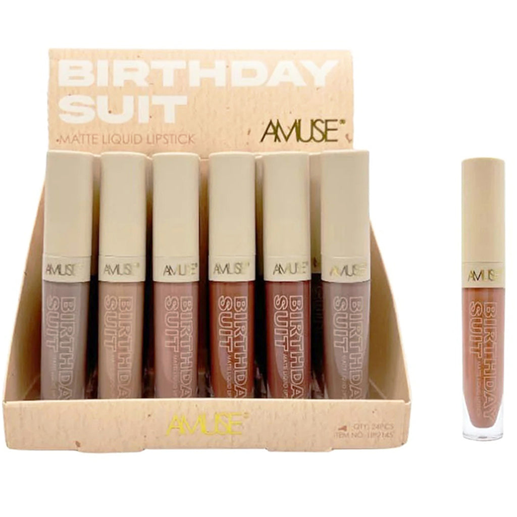Birthday Suit Matte Liquid Lipstick Amuse  | Wholesale Makeup