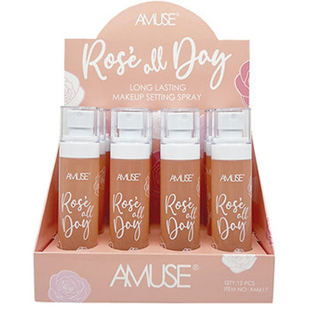 Rose All Day Setting Spray - Amuse | Wholesale Makeup