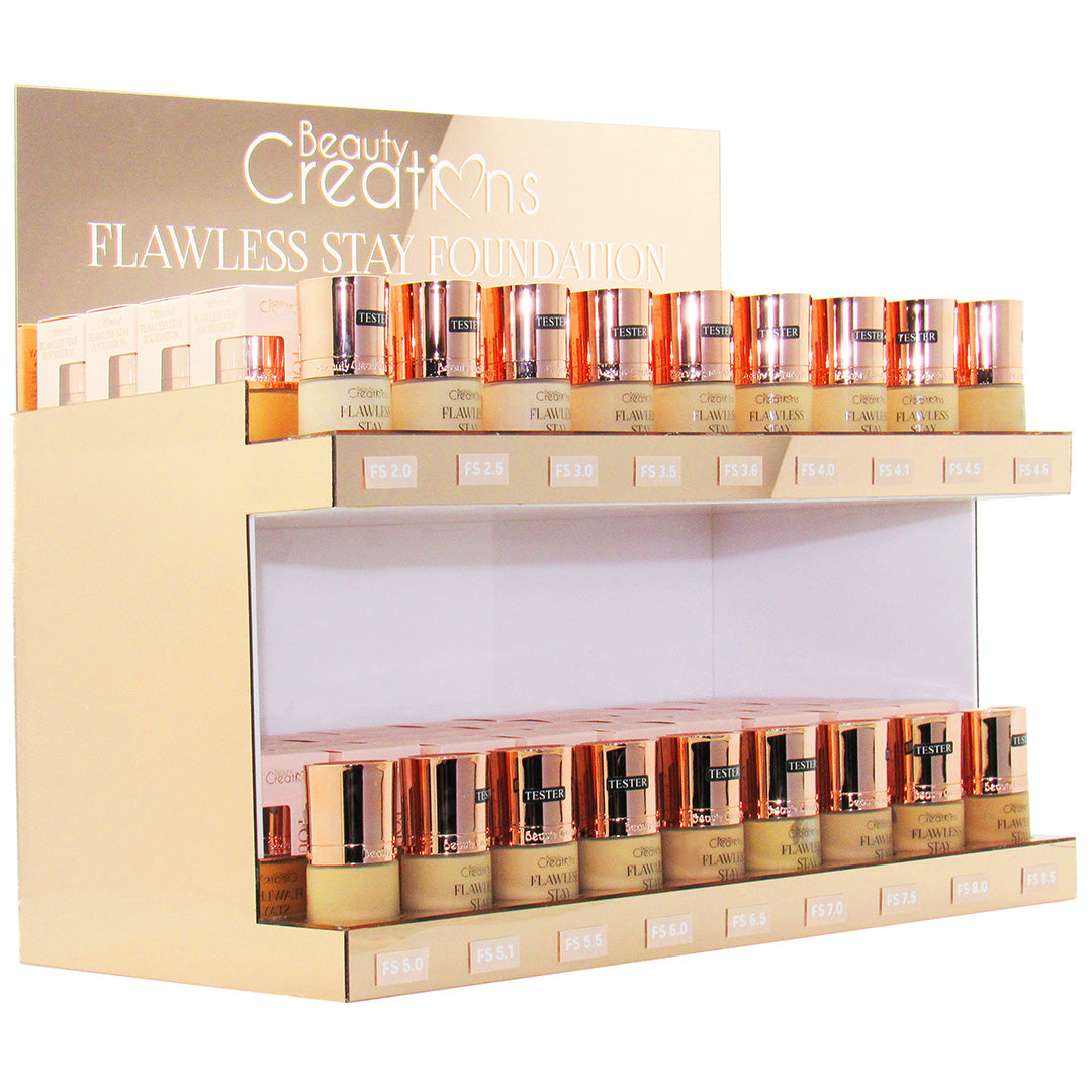 Flawless Foundations 18 Colors - Beauty Creations | Wholesale Makeup