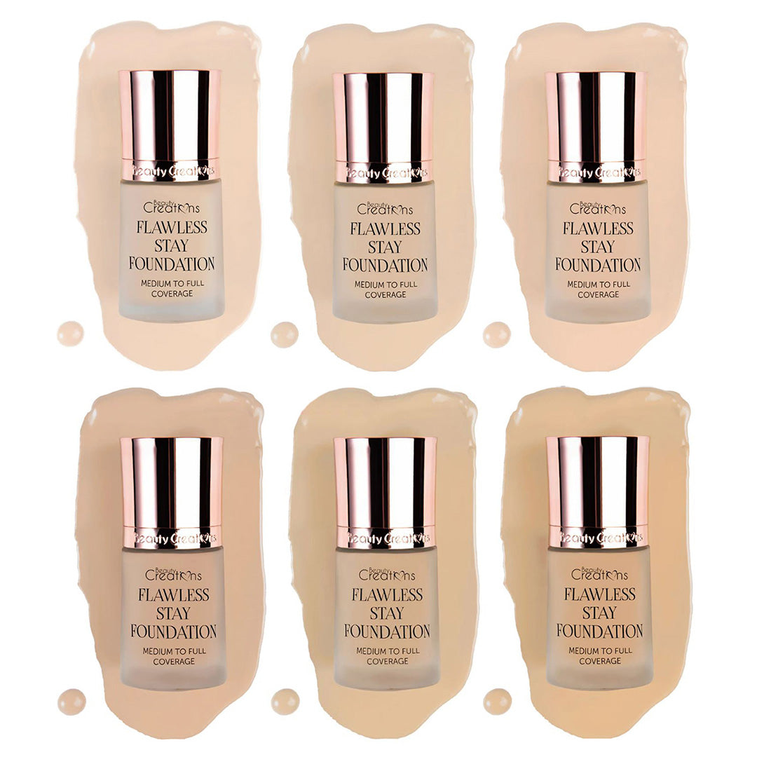  Flawless Foundations 18 Colors - Beauty Creations | Wholesale Makeup