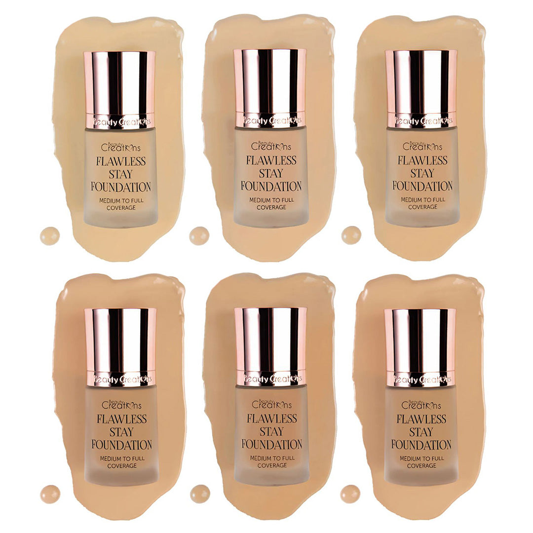  Flawless Foundations 18 Colors - Beauty Creations | Wholesale Makeup