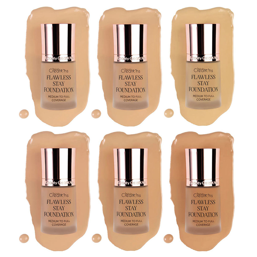  Flawless Foundations 18 Colors - Beauty Creations | Wholesale Makeup