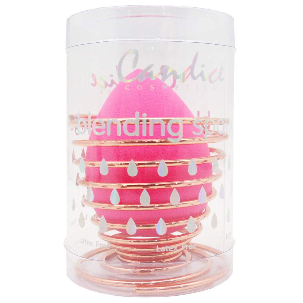 Blending Sponge + Holder - Candice | Wholesale Makeup