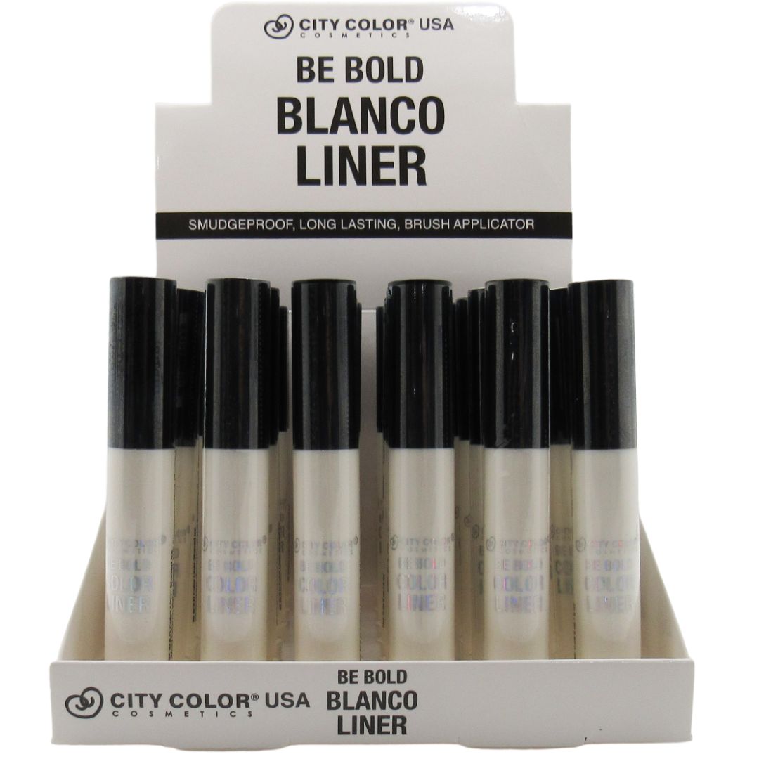 Be Bold Color Blanco Liner - City Color | Wholesale Makeup