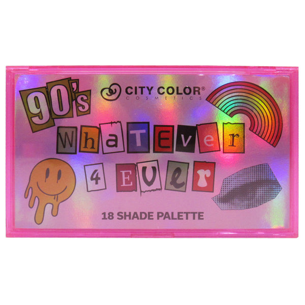 90's Whatever 4Ever Eyeshadow Pelette - City Color | Wholesale Makeup