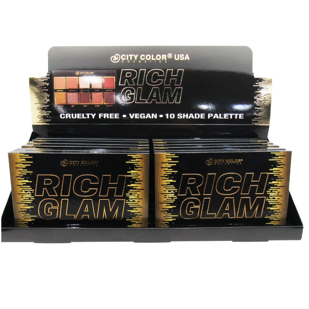 Rich Glam Eyeshadow Palette - City Color | Wholesale Makeup