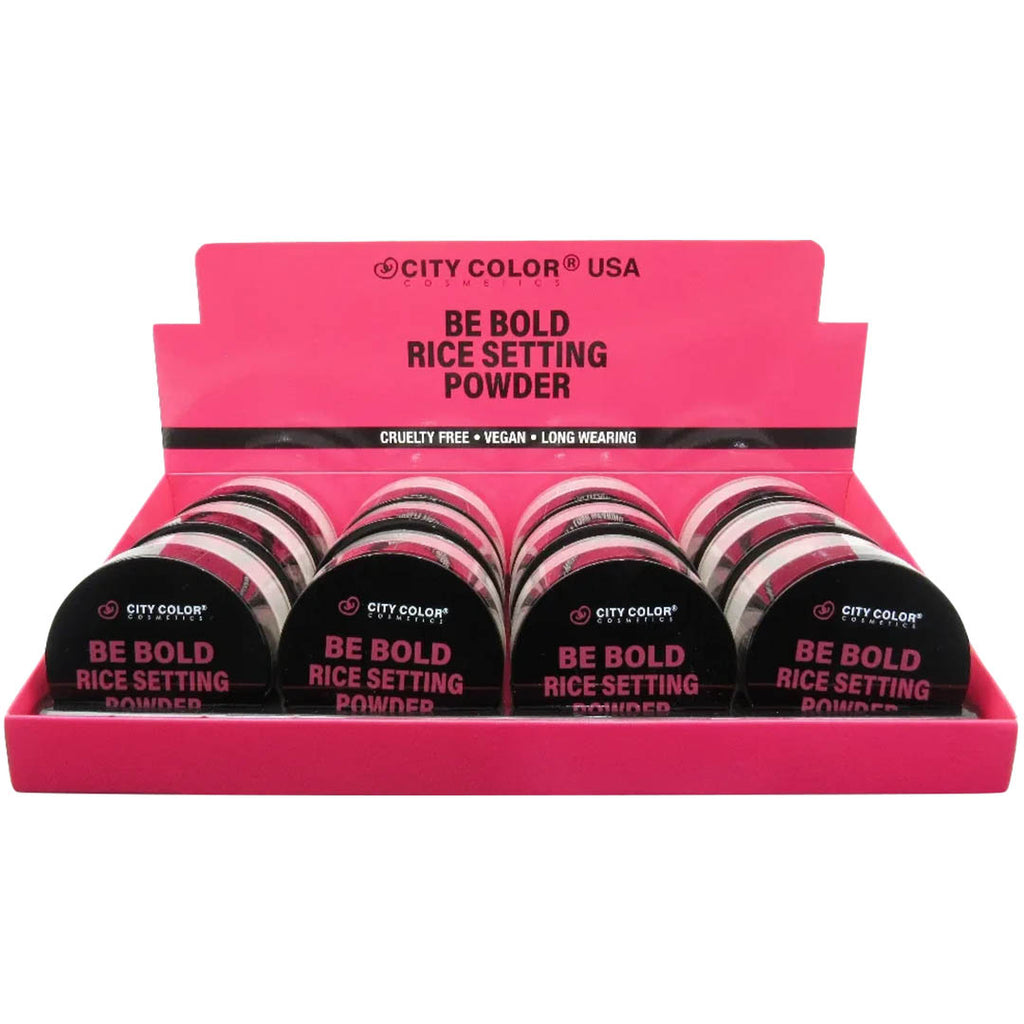 Be Bold - Rice Setting Powder - City Color  | Wholesale Makeup