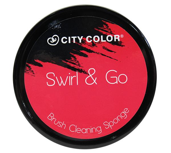 Swirl & Go Brush Cleaning Sponge - City Color | Wholesale Makeup