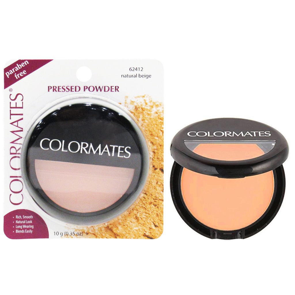 Pressed Powder Natural Beige - Colormates | Wholesale Makeup