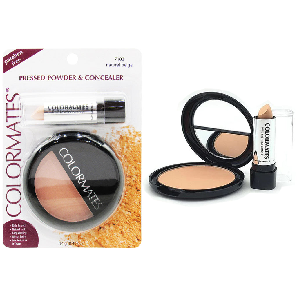Pressed Powder & Concealer Natural Beige | Wholesale Makeup