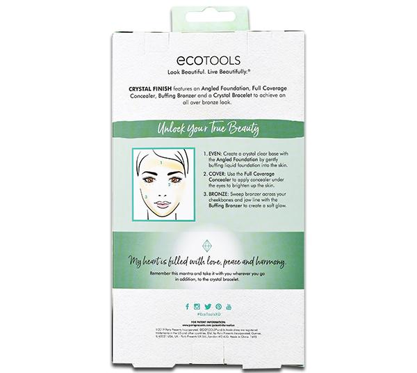 Crystal Finish Brush Kit - Ecotools | Wholesale Makeup