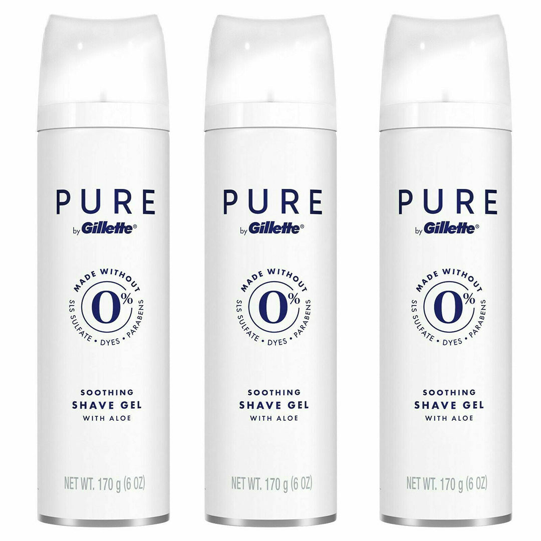 Pure Men's Soothing Shave Gel Gillette | Wholesale Makeup