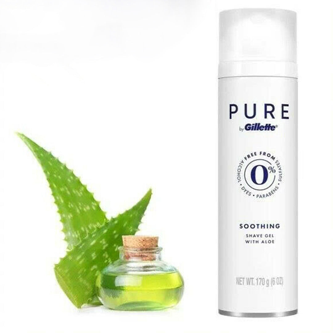 Pure Men's Soothing Shave Gel Gillette | Wholesale Makeup
