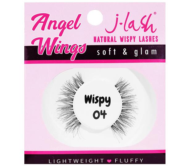 Angel Wings Natural Wispy Lashes 04 - J.Lash | Wholesale Makeup